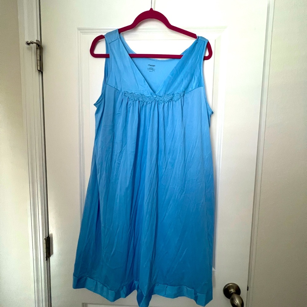 Two Blue exquisite form nightgowns